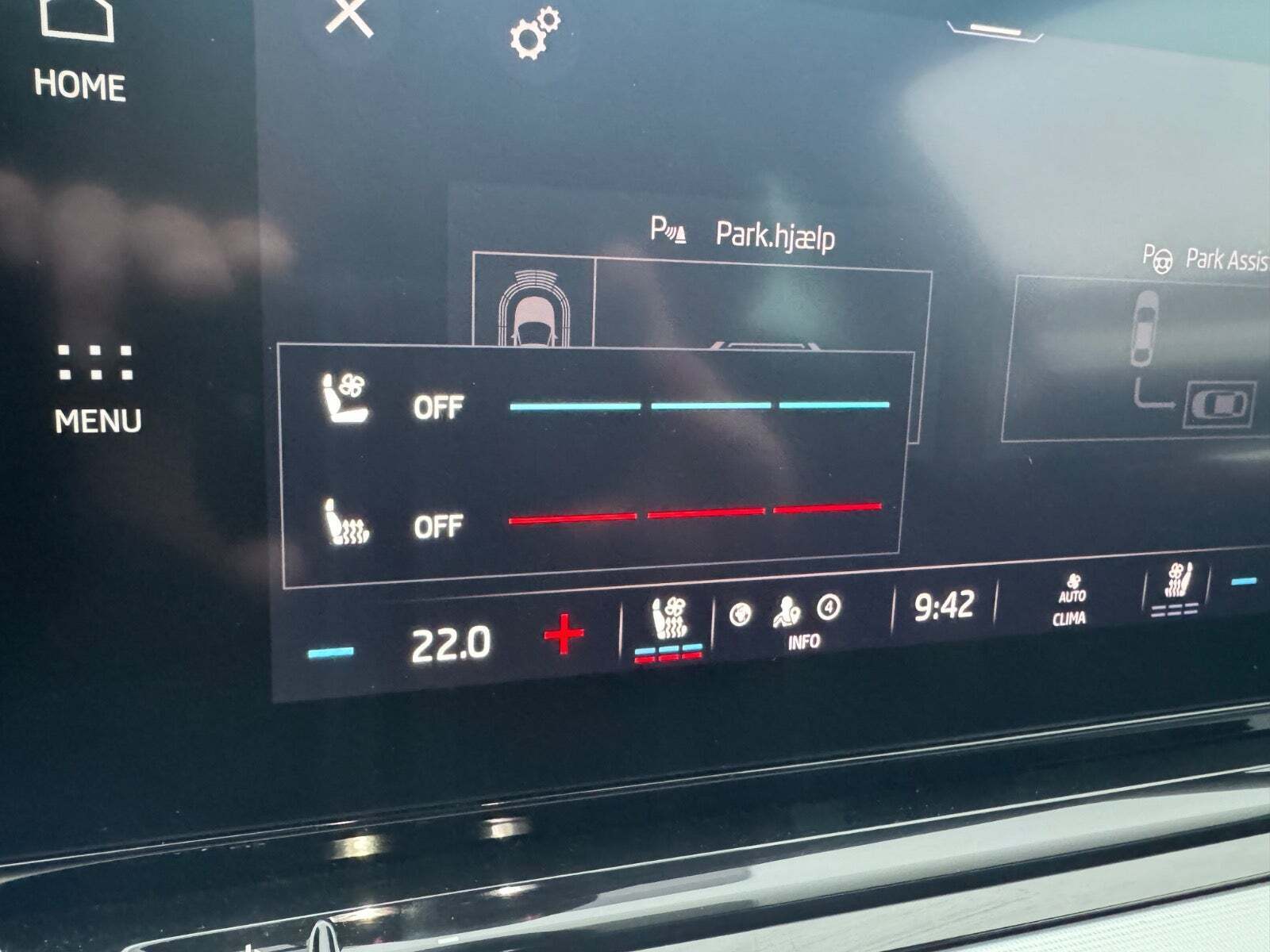 Hvid Skoda Octavia fra 2021