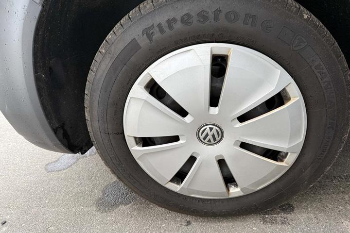 Sort VW Transporter fra 2021