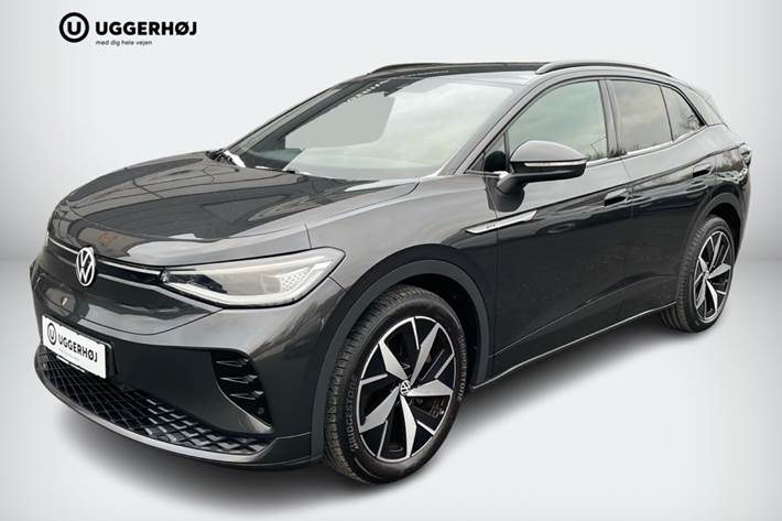 Grå VW ID.4 fra 2022 set udefra