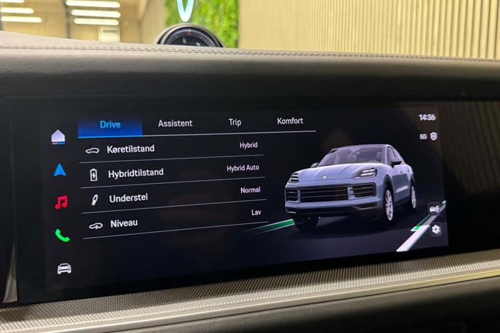 Grå Porsche Cayenne fra 2026