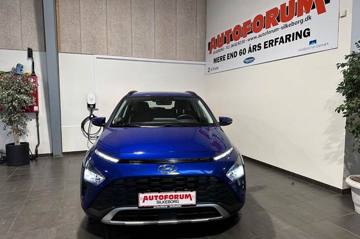 Blå Hyundai Bayon fra 2022