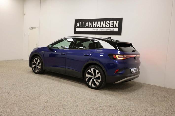 Blå VW ID.4 fra 2021