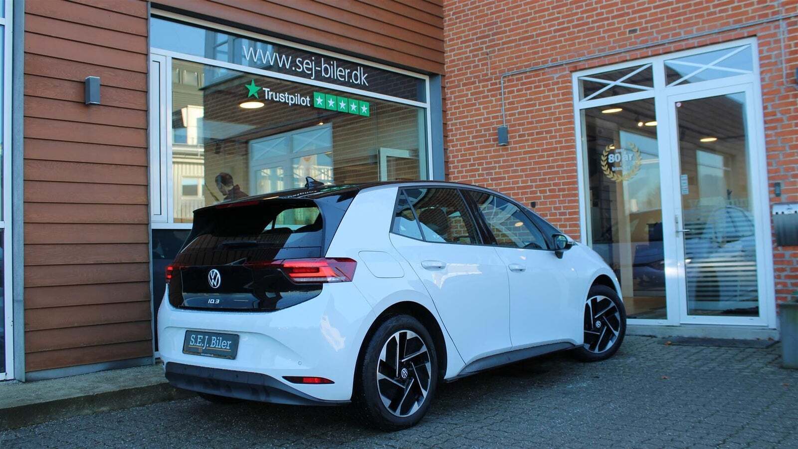 Hvid VW ID.3 fra 2023