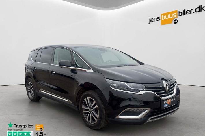 Sort Renault Espace fra 2019 set udefra