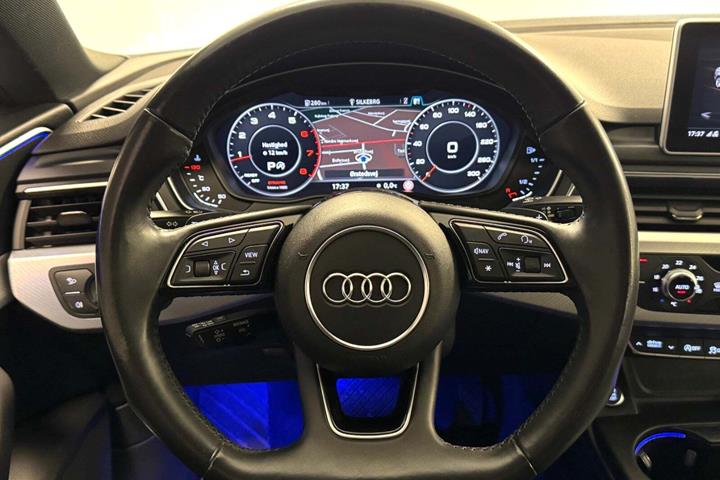 Hvid Audi A5 fra 2018