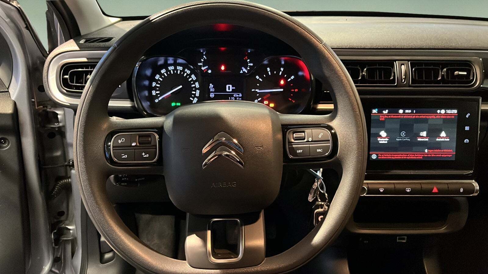 Sølv Citroën C3 fra 2021