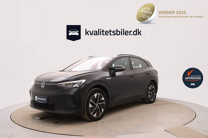 Sort VW ID.4 fra 2022 set udefra