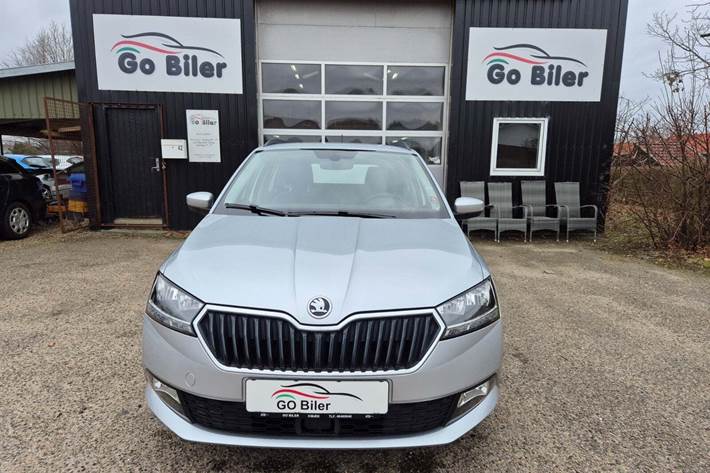 Grøn Skoda Fabia fra 2020