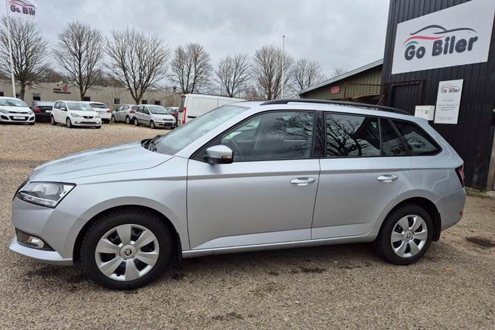 Grøn Skoda Fabia fra 2020