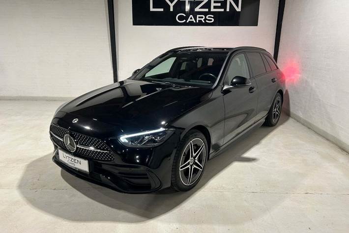Sort Mercedes C300 e fra 2022