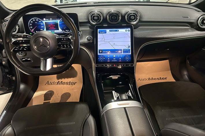 Sort Mercedes C300 e fra 2022