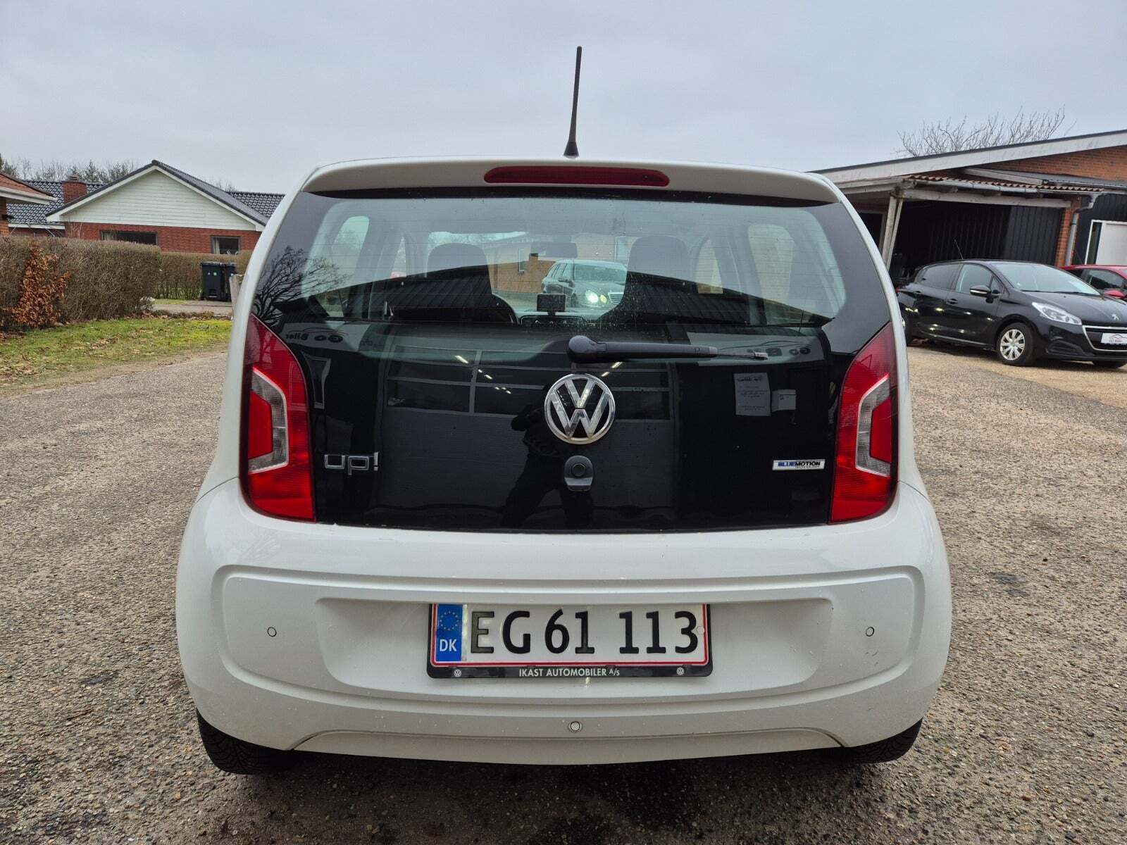 Grøn VW UP! fra 2016