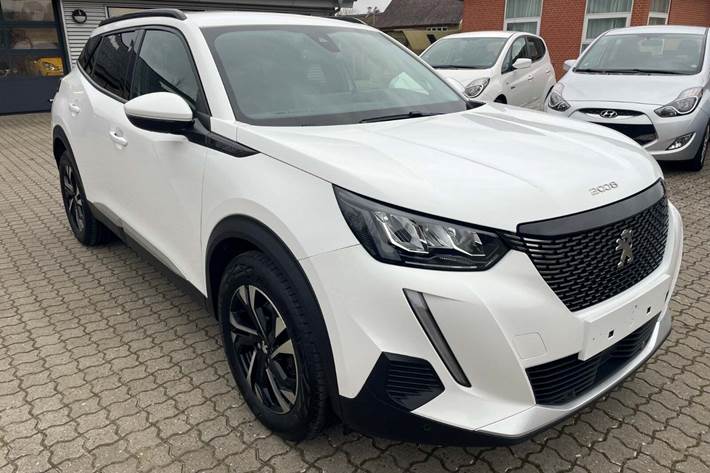 Hvid Peugeot 2008 fra 2020