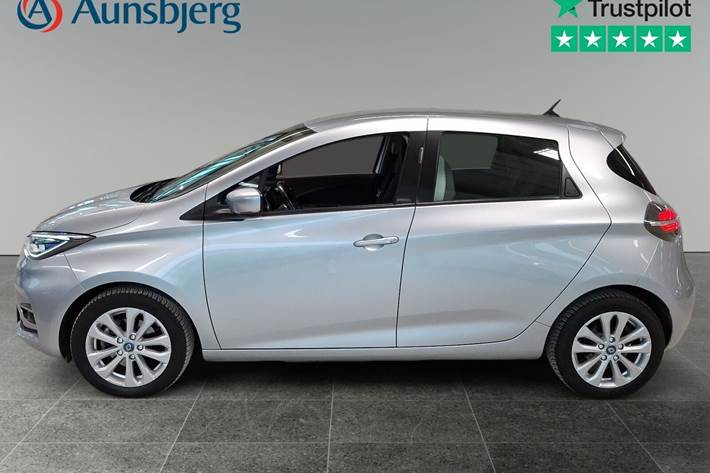Grå Renault Zoe fra 2021