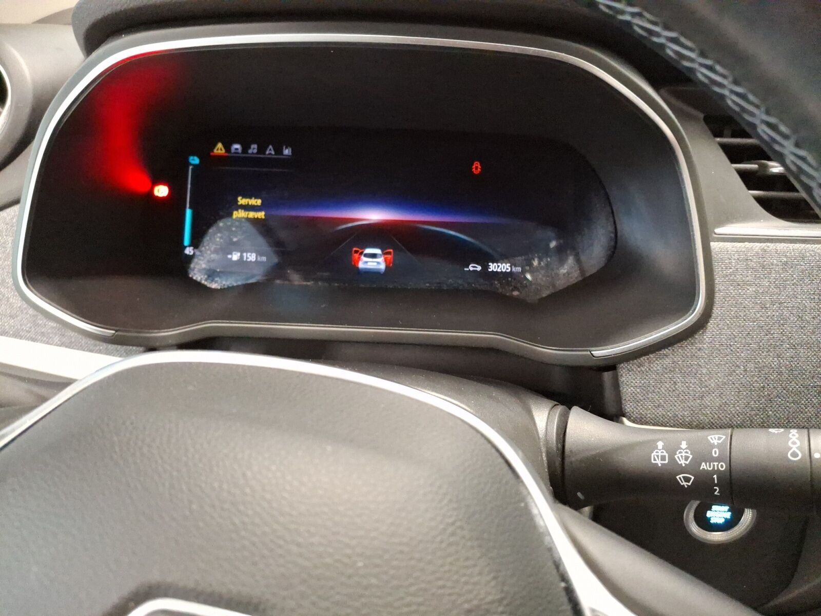 Grå Renault Zoe fra 2021