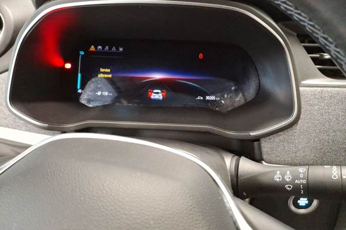 Grå Renault Zoe fra 2021