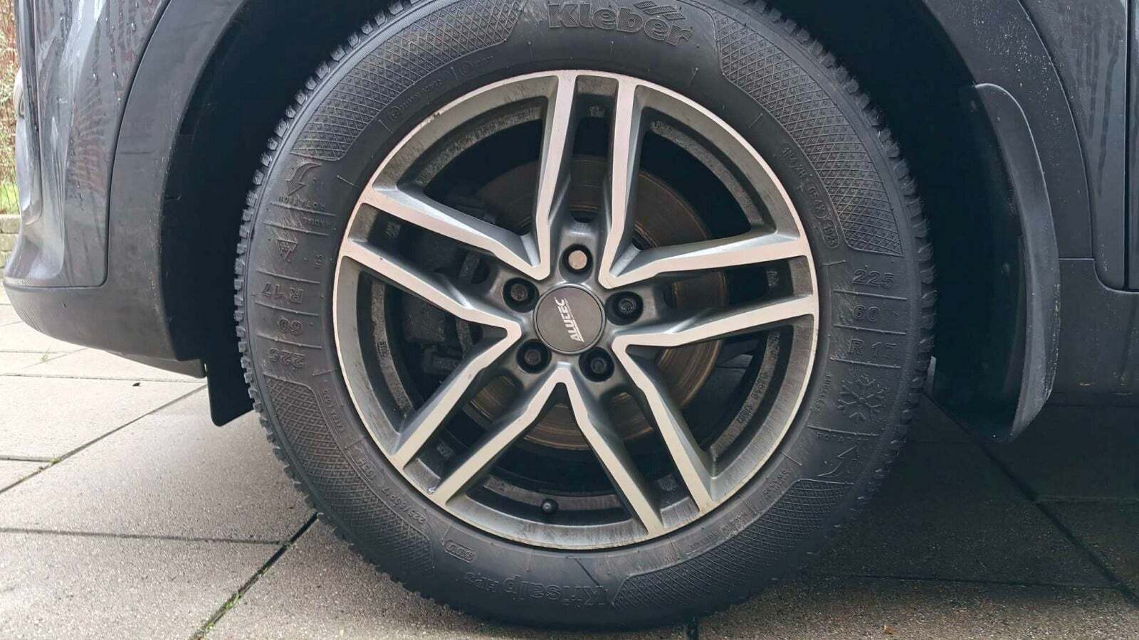 Grå Kia Sportage fra 2020