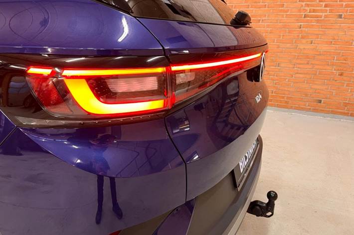 Blå VW ID.4 fra 2021