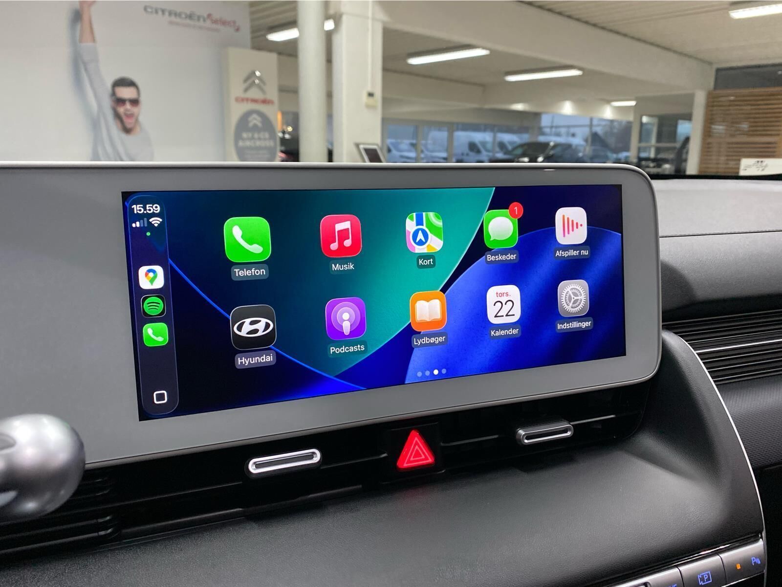 Grå Hyundai Ioniq 5 fra 2021