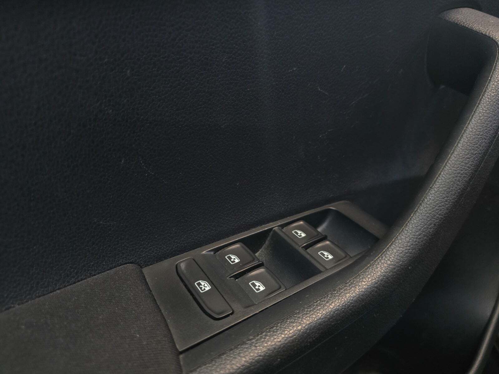 Sort Skoda Fabia fra 2017