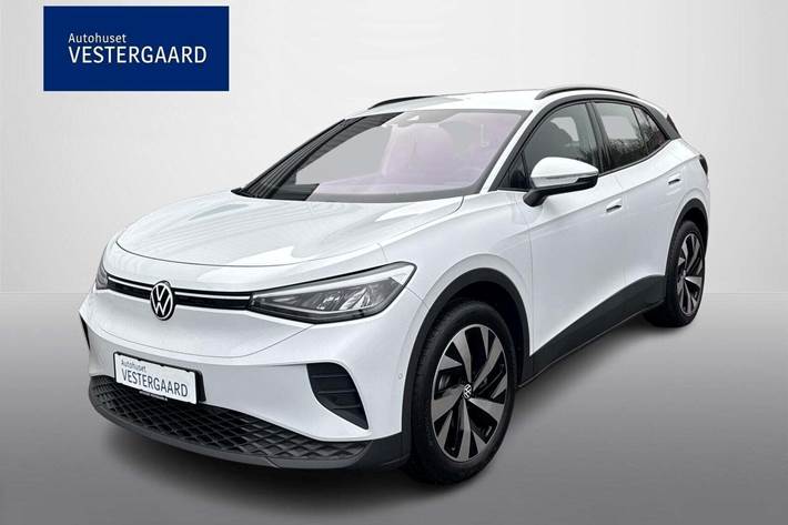 Hvid VW ID.4 fra 2025 set udefra