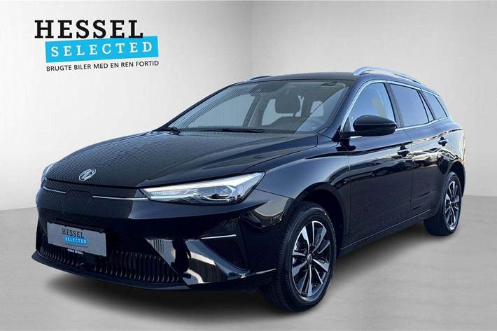 Sort MG 5 fra 2024 set udefra