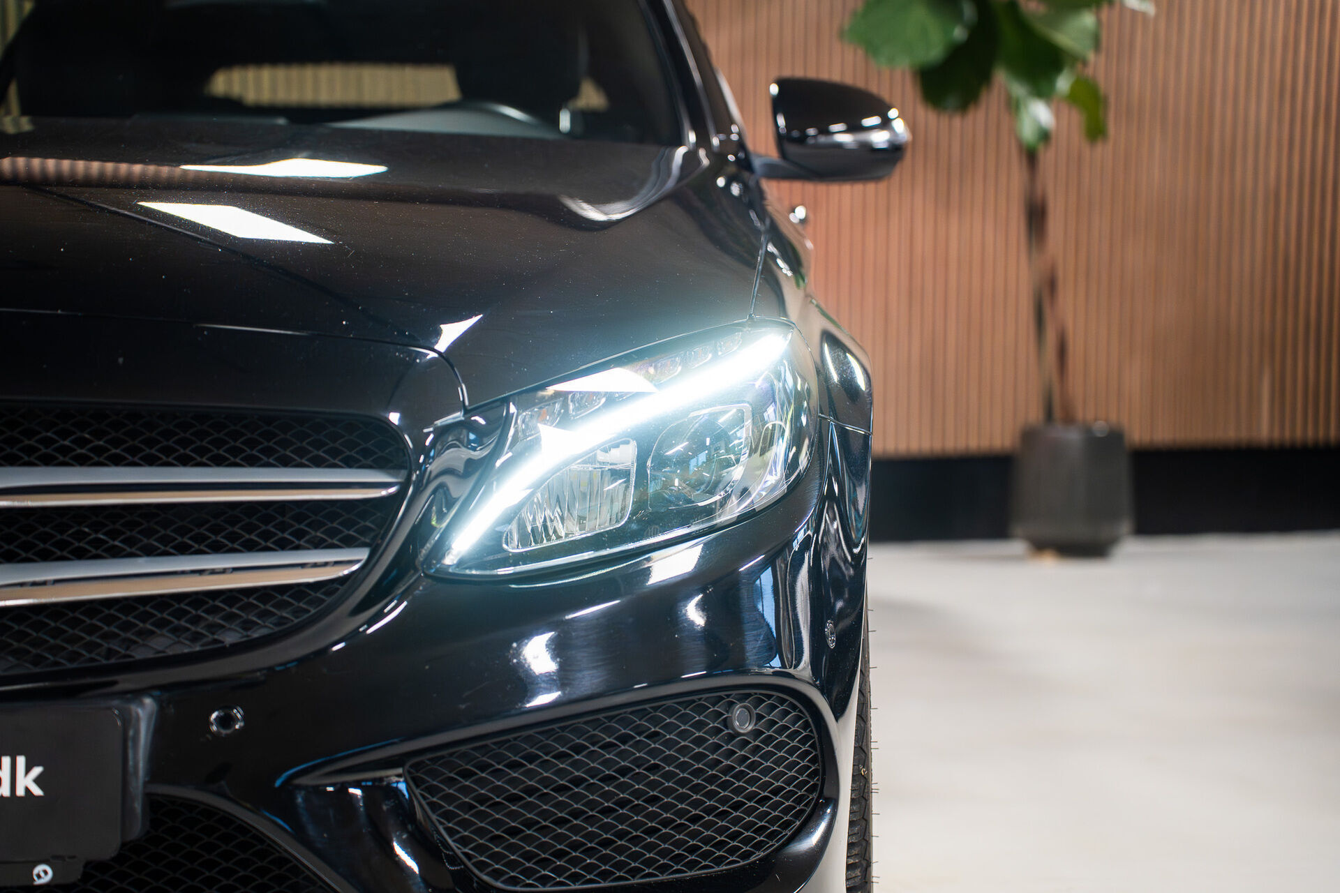 Sort Mercedes C220 d fra 2018