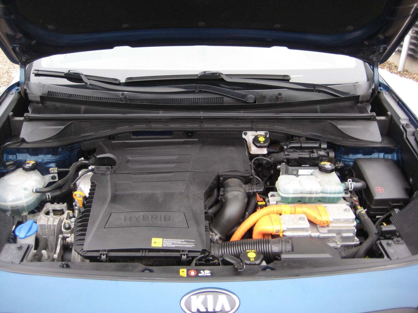 Blå Kia Niro fra 2019