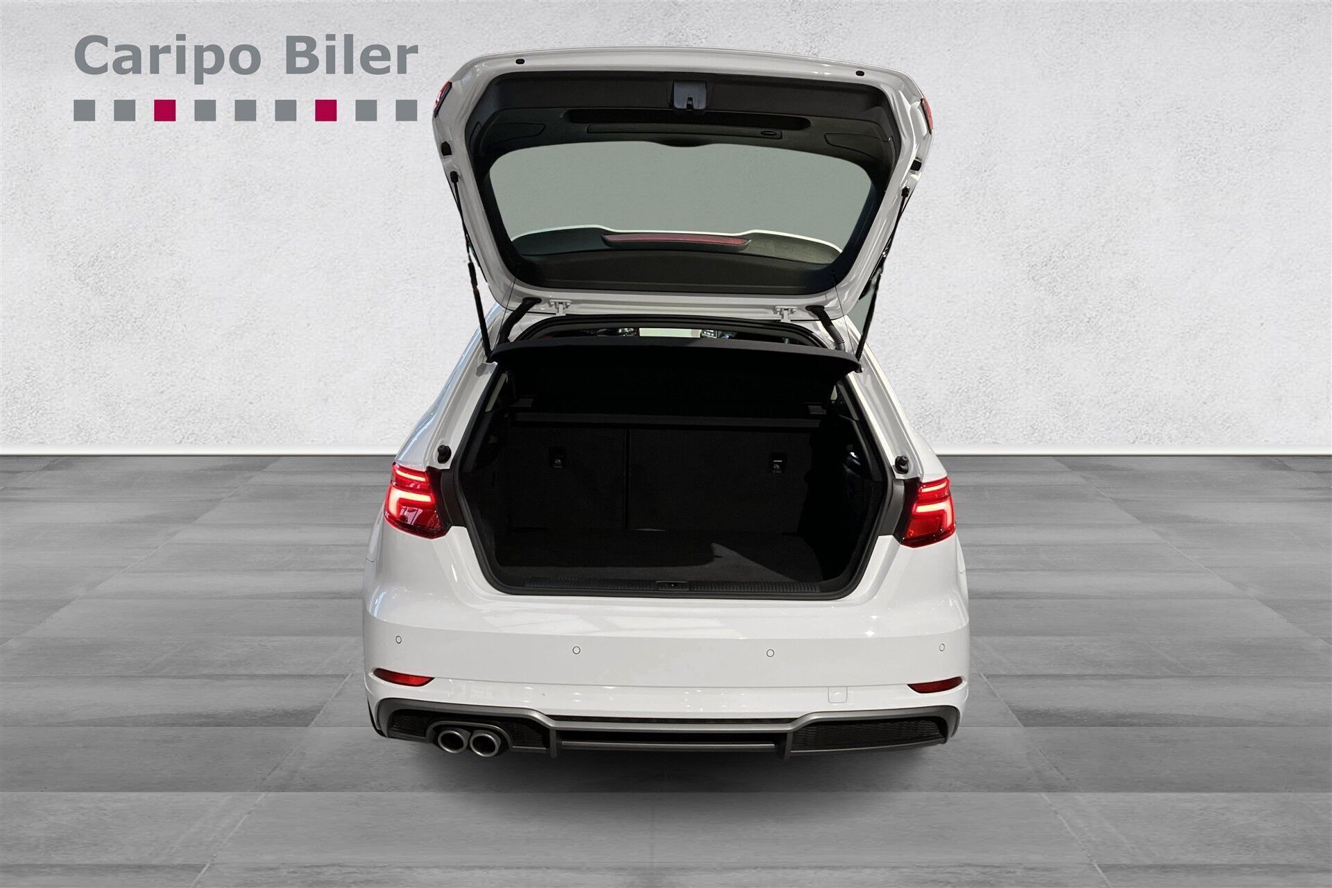 Hvid Audi A3 fra 2019