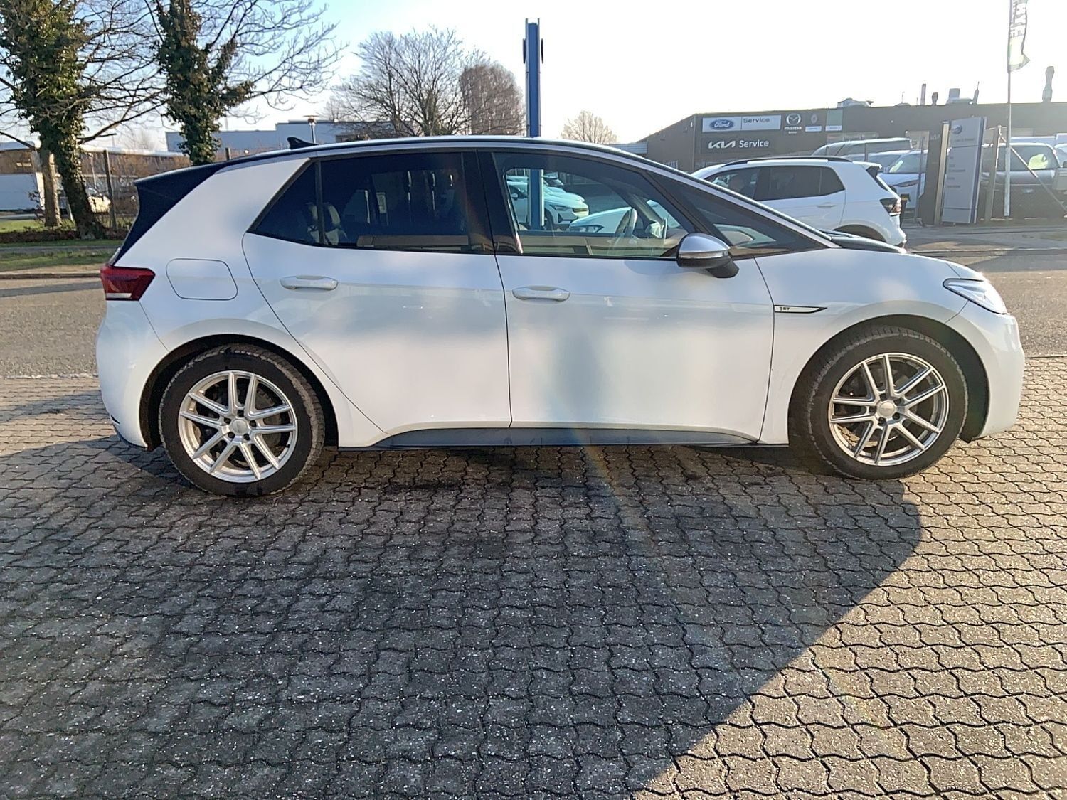 Hvid VW ID.3 fra 2020