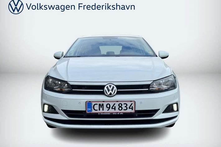 Hvid VW Polo fra 2020