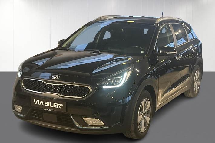 Sort Kia Niro fra 2019 set udefra