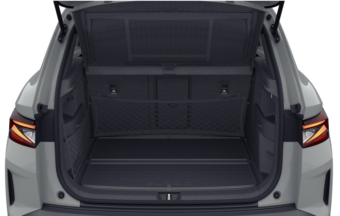 Grå Skoda Elroq fra 2026