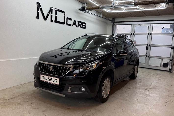 Sort Peugeot 2008 fra 2017