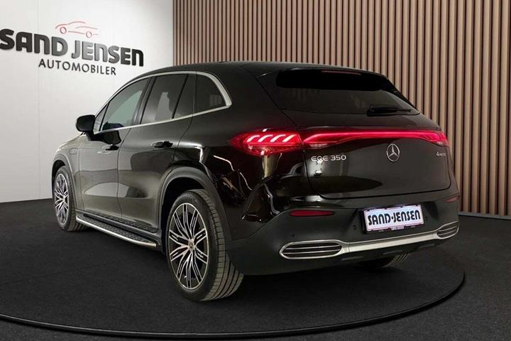 Sort Mercedes EQE350 SUV fra 2025