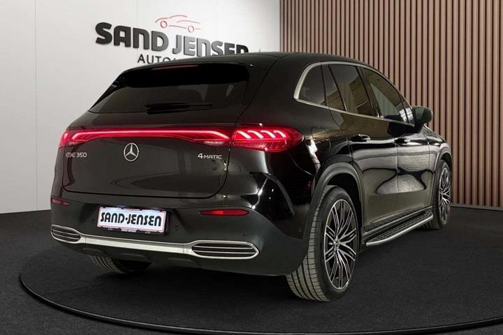 Sort Mercedes EQE350 SUV fra 2025