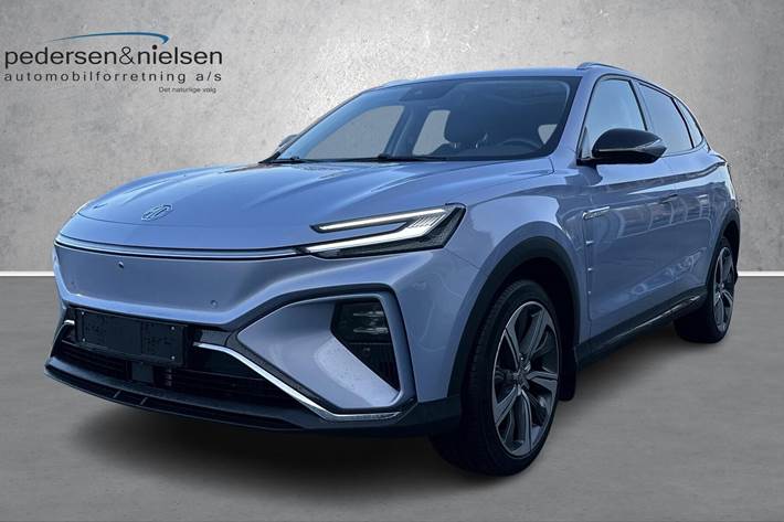 Blå MG Marvel R fra 2022 set udefra