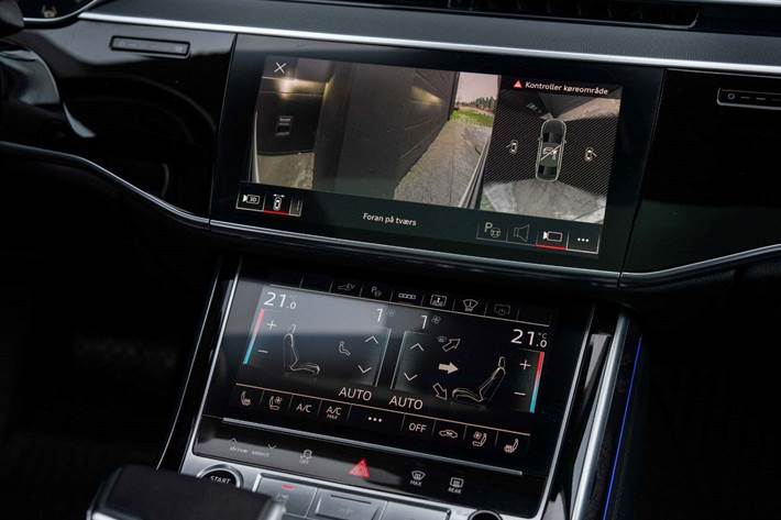 Sort Audi A8 fra 2023