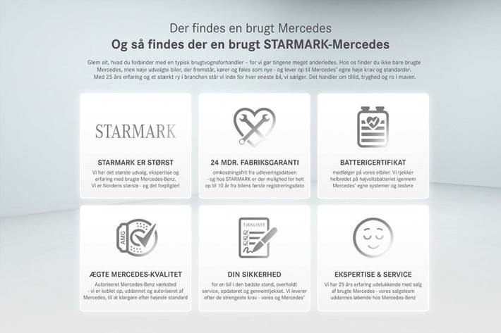 Sølv Mercedes EQE350 fra 2024