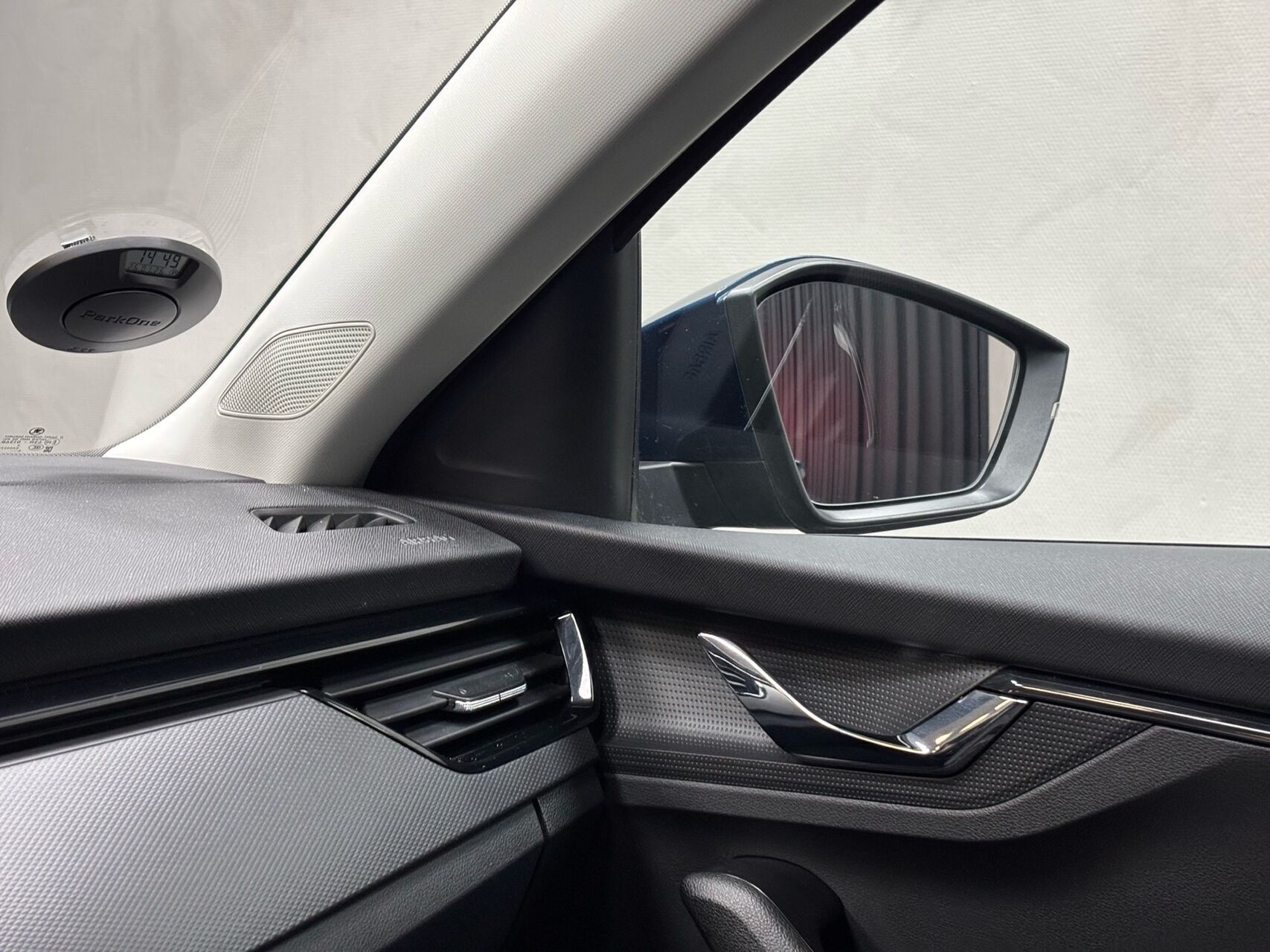 Blå Skoda Scala fra 2020