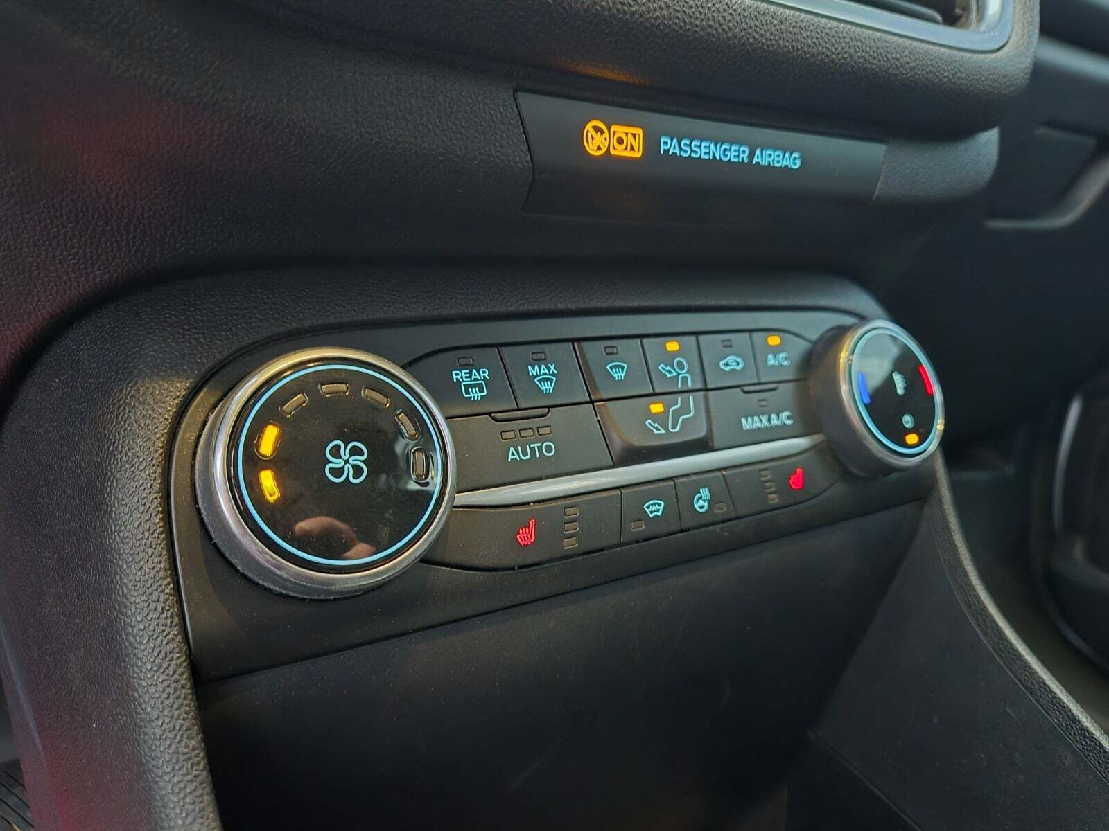 Hvid Ford Fiesta fra 2021