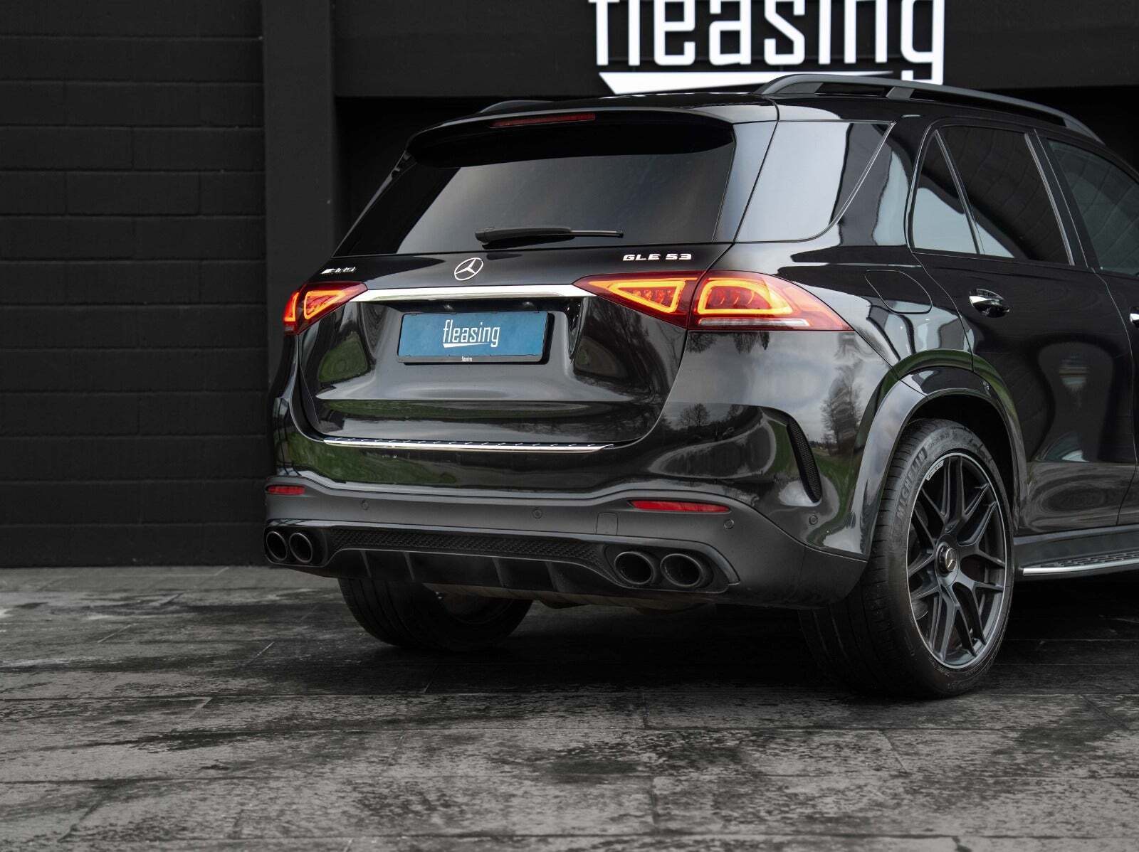 Sort Mercedes GLE53 fra 2021