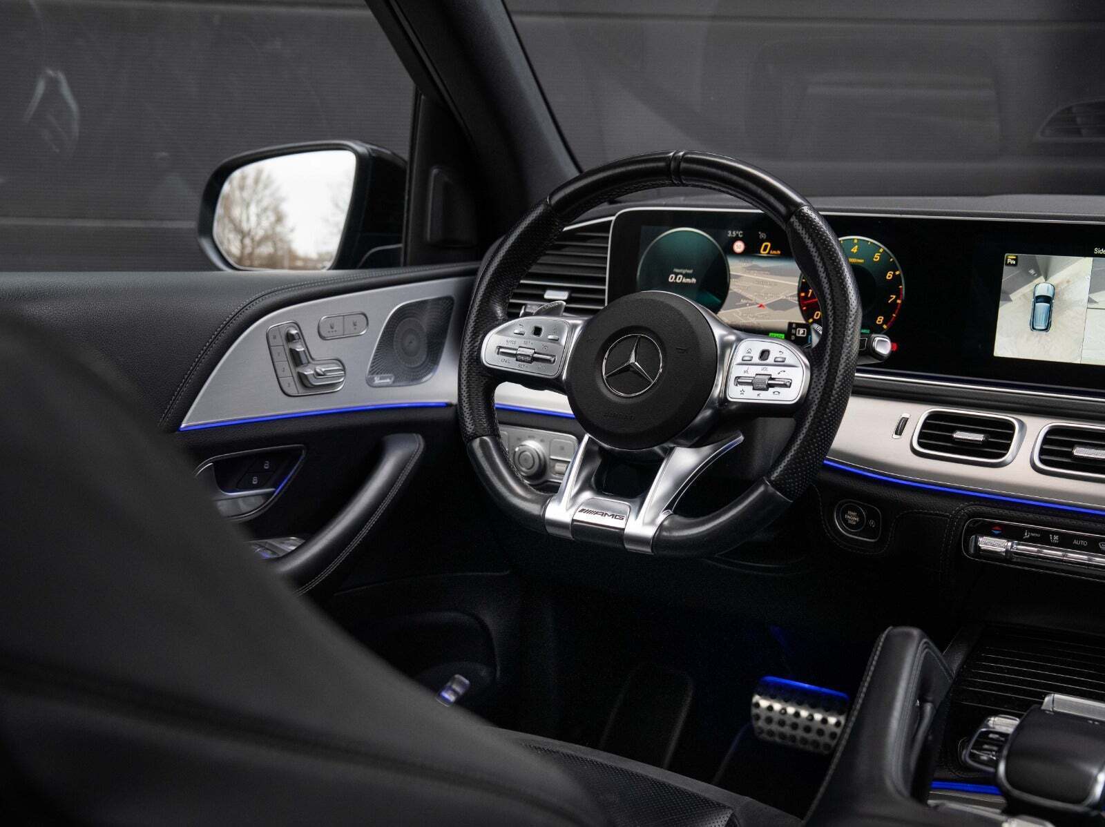 Sort Mercedes GLE53 fra 2021