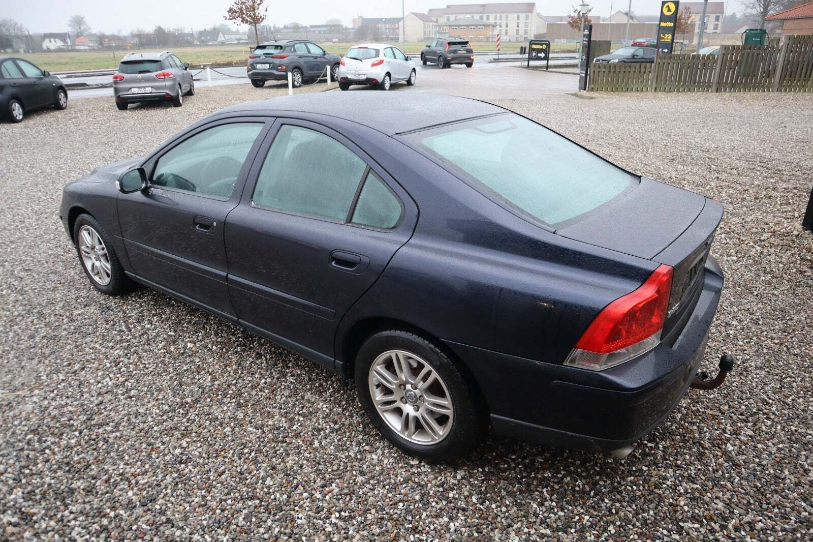 Blå Volvo S60 fra 2007
