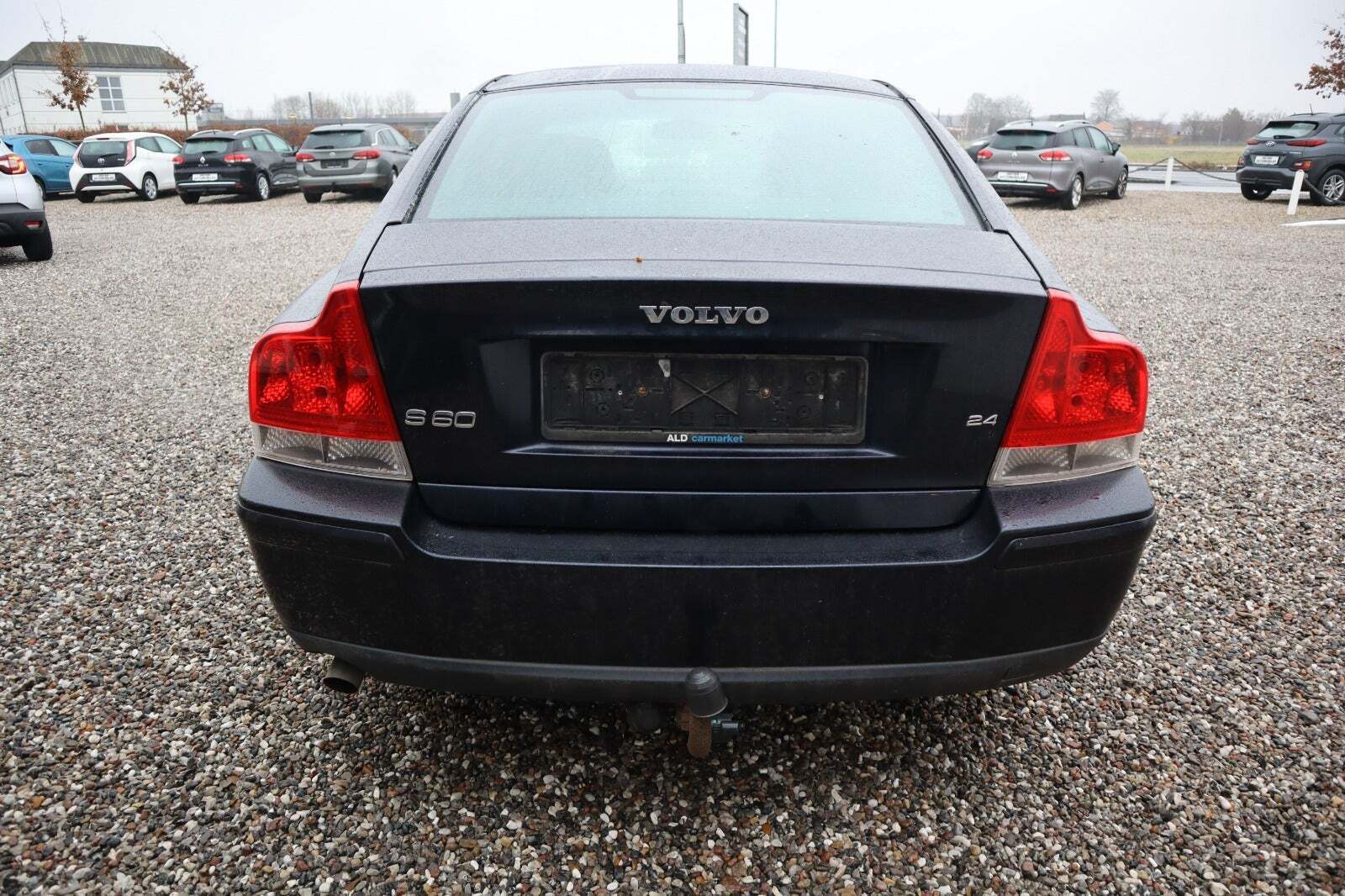 Blå Volvo S60 fra 2007