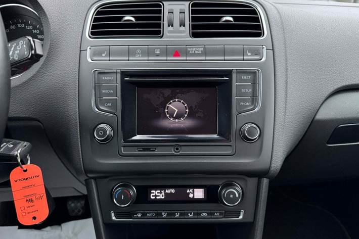 Sort VW Polo fra 2016