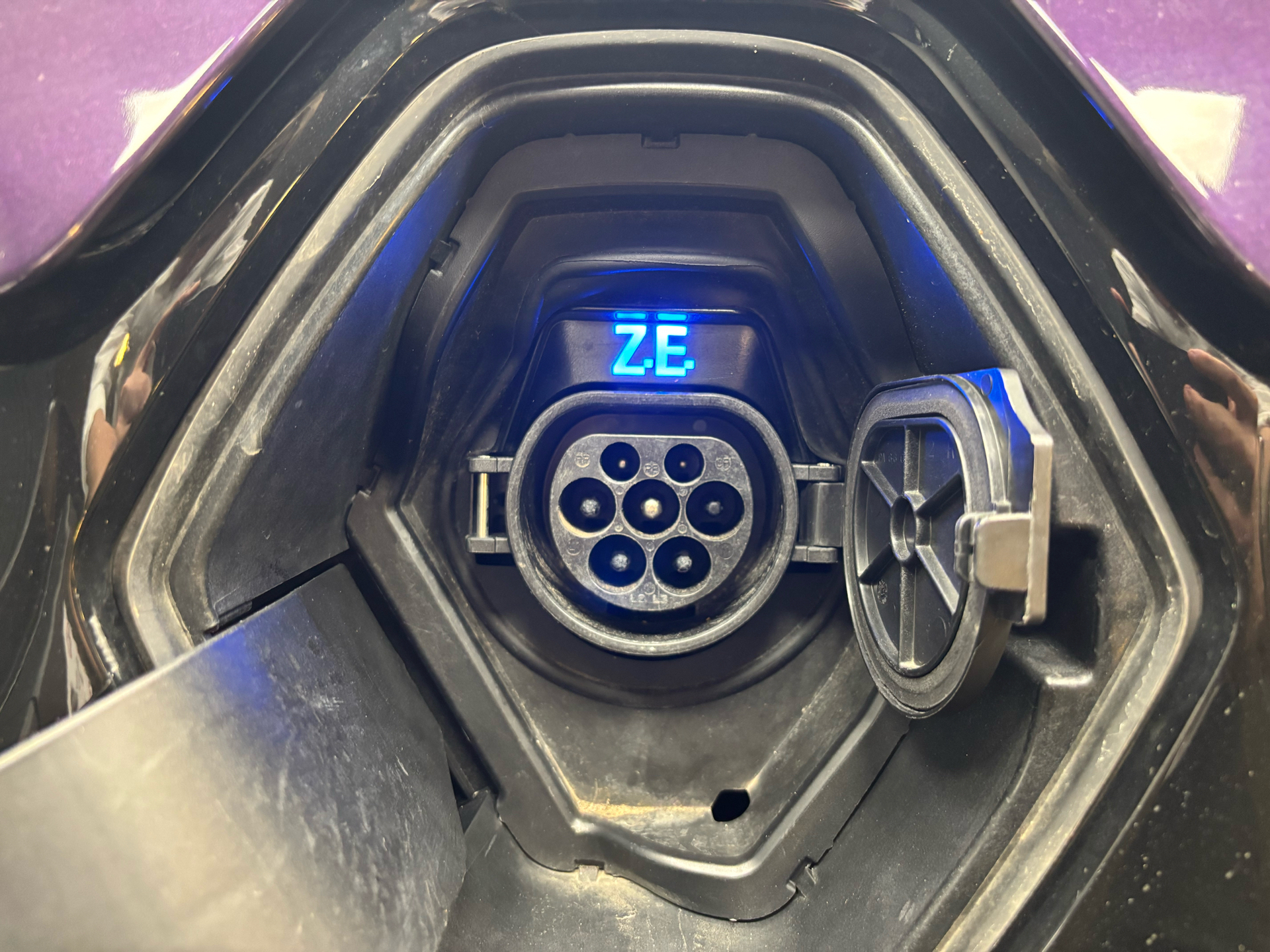 Lilla Renault Zoe fra 2019