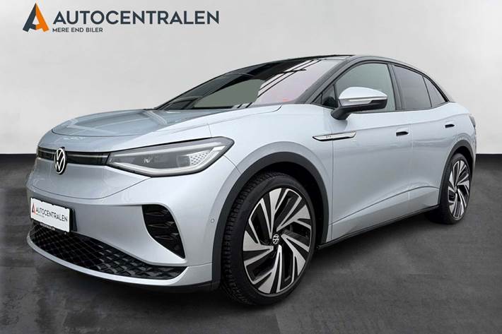 Sølv VW ID.5 fra 2022 set udefra