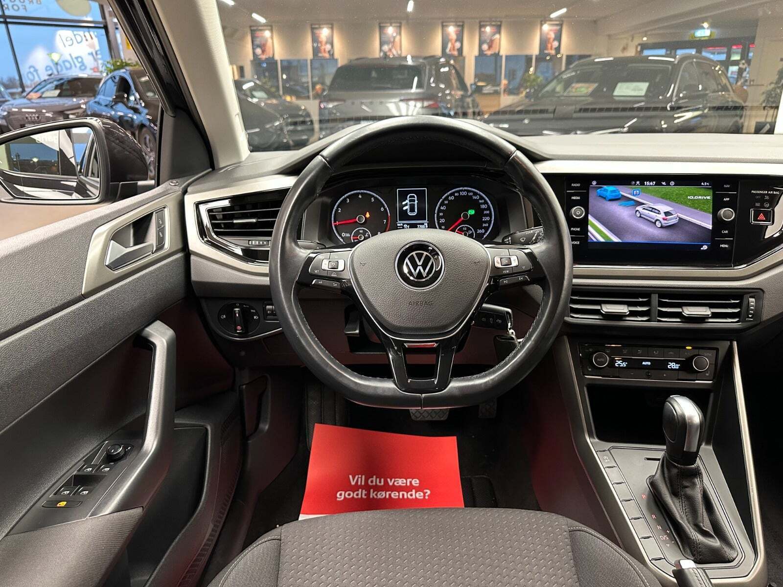 Sort VW Polo fra 2021
