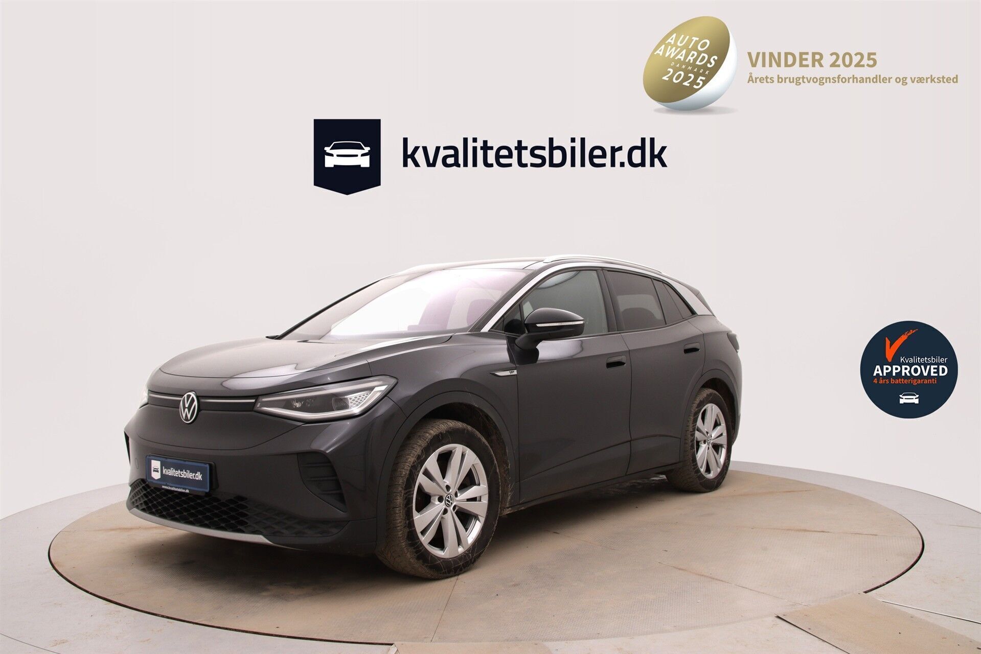 Grå VW ID.4 fra 2021